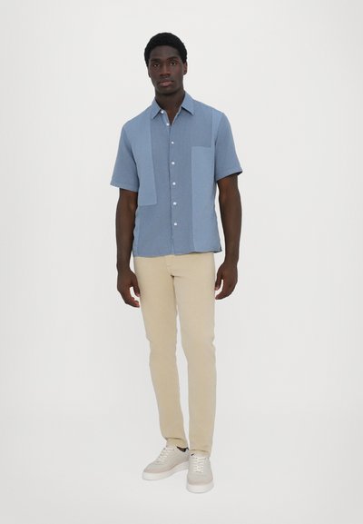rag & bone DALTON PATCHWORK SHIRT - Hemd - blue