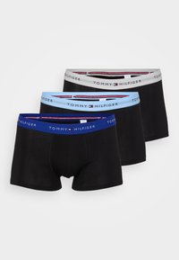 SIGNATURE TRUNK 3 PACK - Boxer alsónadrág - black