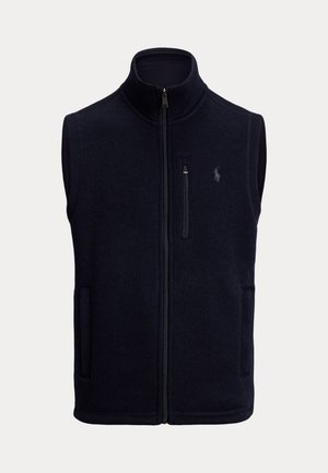 BRUSHED MOCKNECK VEST - Liemenė - collection navy
