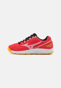 Mizuno - STEALTH STAR 2 JR UNISEX - Handbalschoenen - radiant red/white/carrot curl Miniatuurafbeelding 1