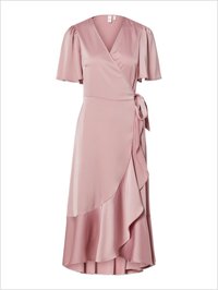 YASTHEA MIDI WRAP DRESS - Koktel haljina / svečana haljina - lilas