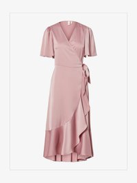 Yasthea 2/4 midi wrap dress skyway - Y.A.S | Shop online Bij Keesje Yasthea 2/4 midi wrap dress skyway - Y.A.S | Shop online Bij Keesje