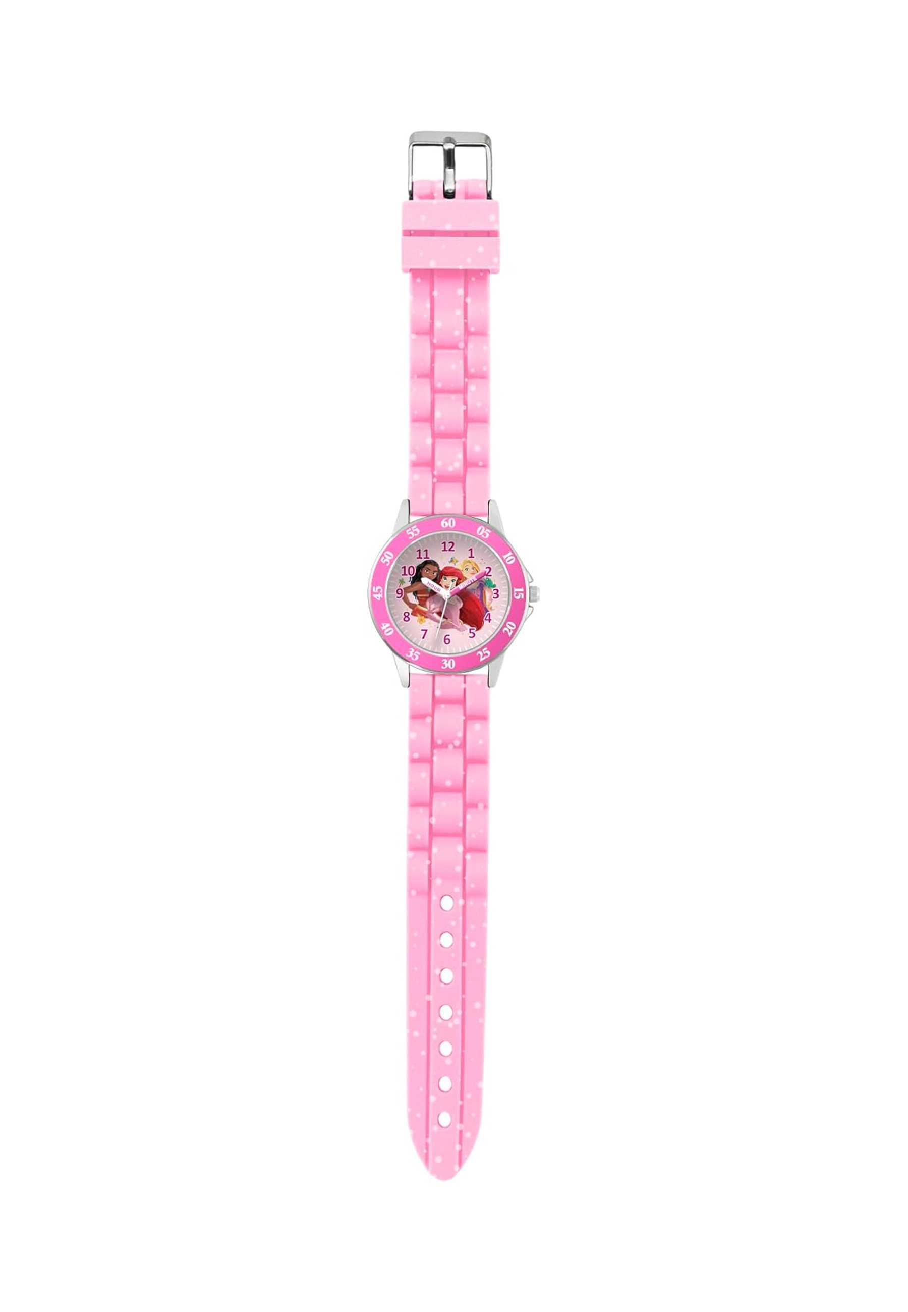 Disney Princess 時計 ピンク Disney DISNEY PRINCESS TIME TEACHER - Horloge - pink/donkerroze