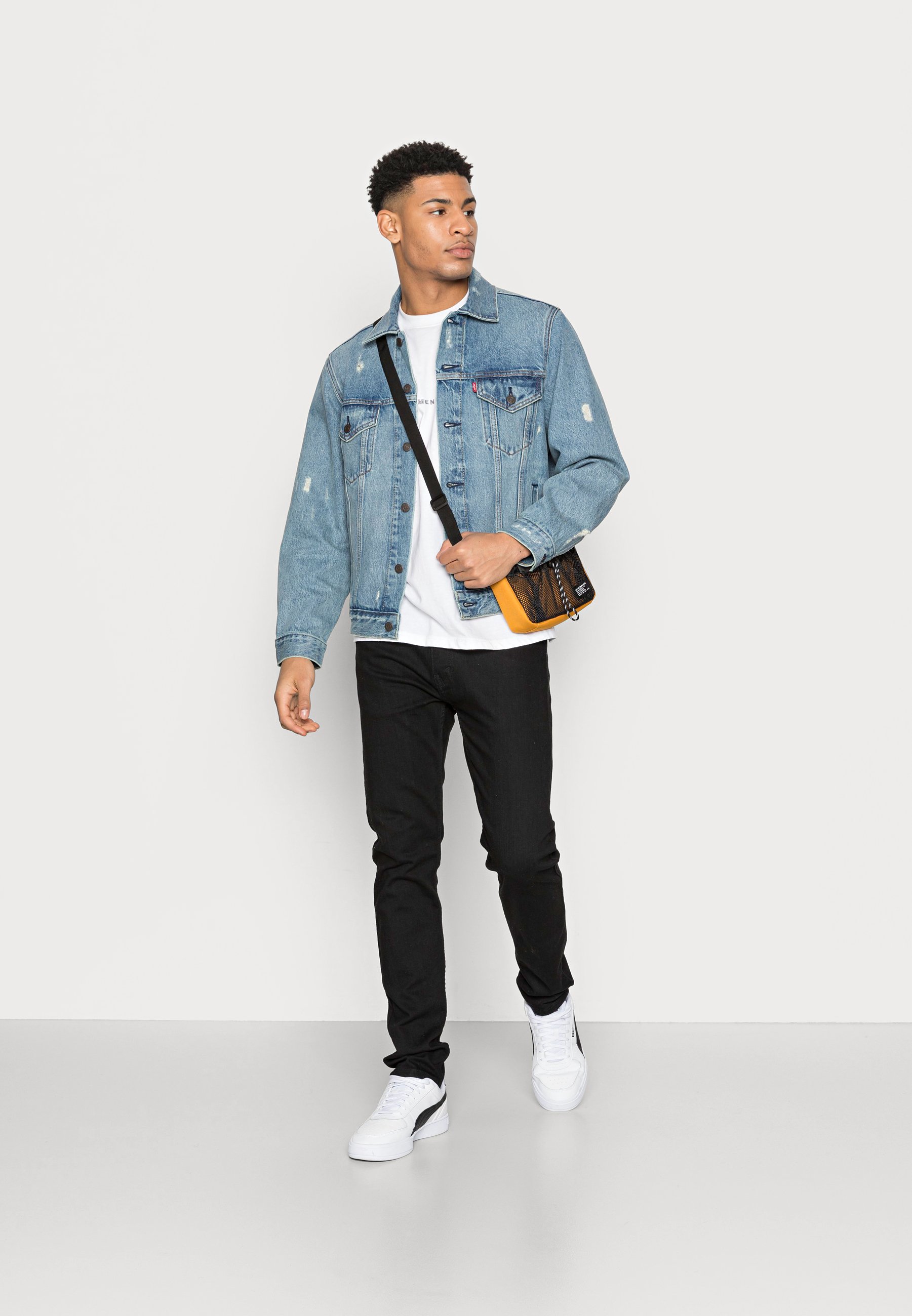 Levi's® VINTAGE FIT TRUCKER UNISEX - Giacca di jeans - splitsville  trucker/blu denim - Zalando.it