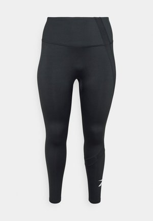 Reebok WOR BIG LOGO TIGHT IN - Leggings - night black