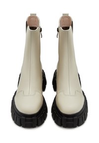 Cesare Gaspari CHUNKY - Stivaletti con plateau - beige