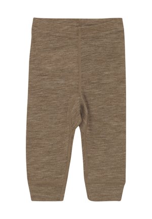 CeLaVi SOLID - Leggings - Byxor - cocoa creme