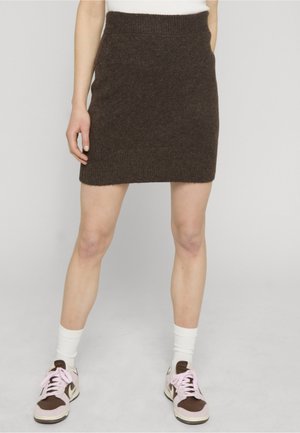 Urban Classics SOFT TOUCH - Minijupe - choco