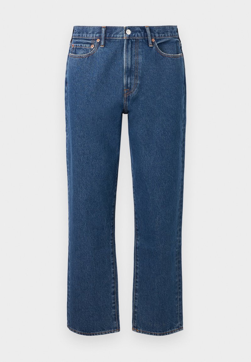 Abercrombie & Fitch Wijde jeans donkerblauw denim