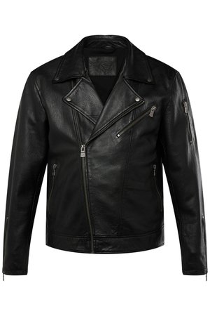 JP1880, BIKER FINEST - Lederjacke - black