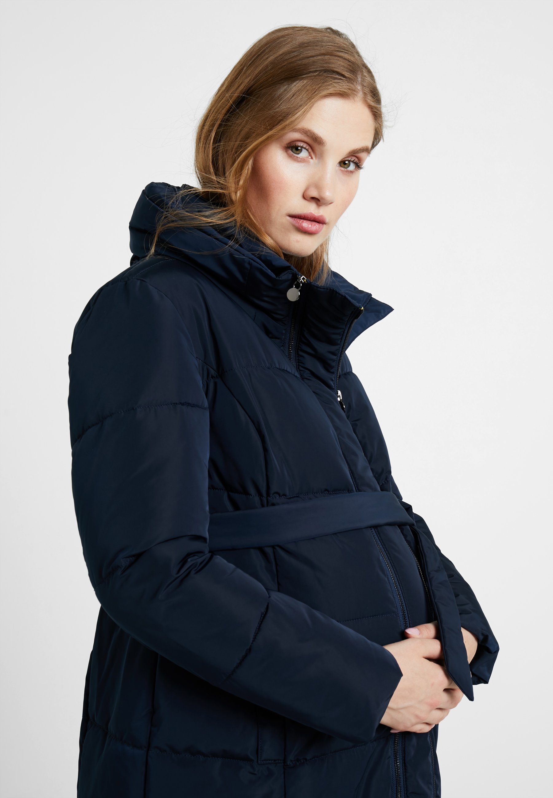 Esprit Maternity JACKET Vinterjakke night blue Zalando.no Mamalicious Mammajakke Tikka Carry Me Padded Jacket 3 i 1