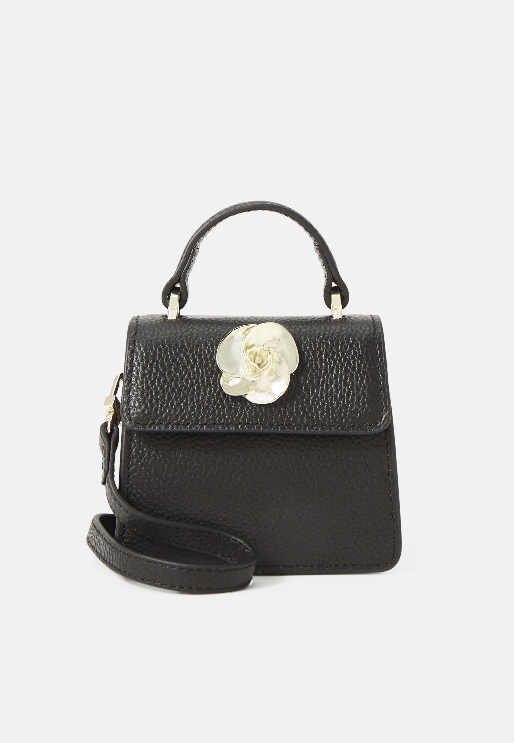 ★TED BAKER★ROSLIE 花モチーフハンドバッグ ショルダーバッグ Ted Baker ROSLIE BAG - Handbag - black - Zalando
