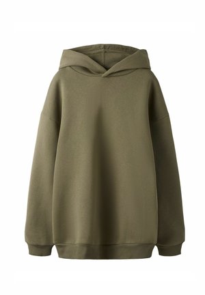 REGULAR FIT - Kapuzenpullover - khaki
