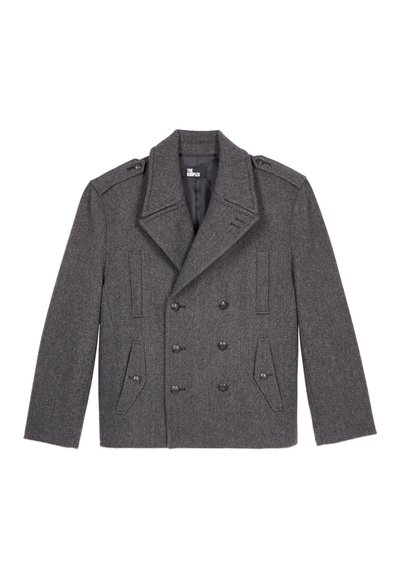 The Kooples Abrigo clásico - black grey