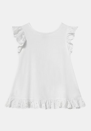 T-shirt med print - white