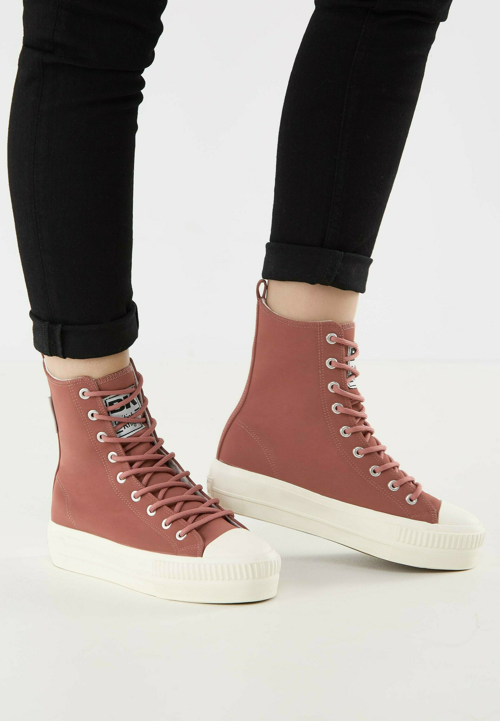 British Knights KAYA HIGH - Sneakers hoog - marsala/rood gemêleerd - Zalando .be