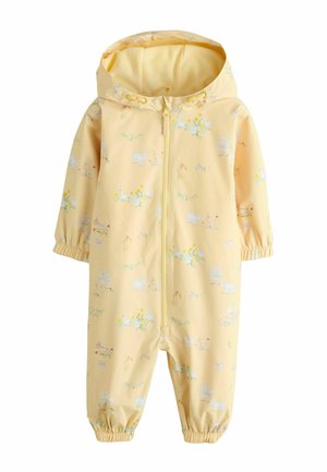 REGULAR FIT - WATERPROOF PRINTED PUDDLE - Salopetă de ploaie - lemon yellow