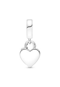 Pandora ROSE HEART PADLOCK  - Talizman - silver coloured