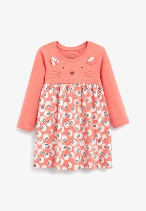 Next, Robe en jersey - red