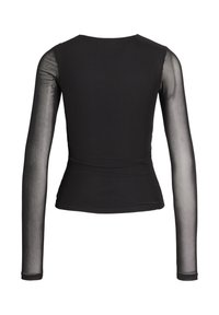 JJXX LS WVN SN - Ilgarankovis viršutinės dalies drabužis - black