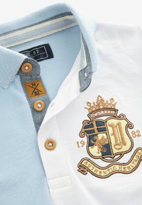 Next COLOURBLOCK SHORT SLEEVES - Pólóing - pastel blues