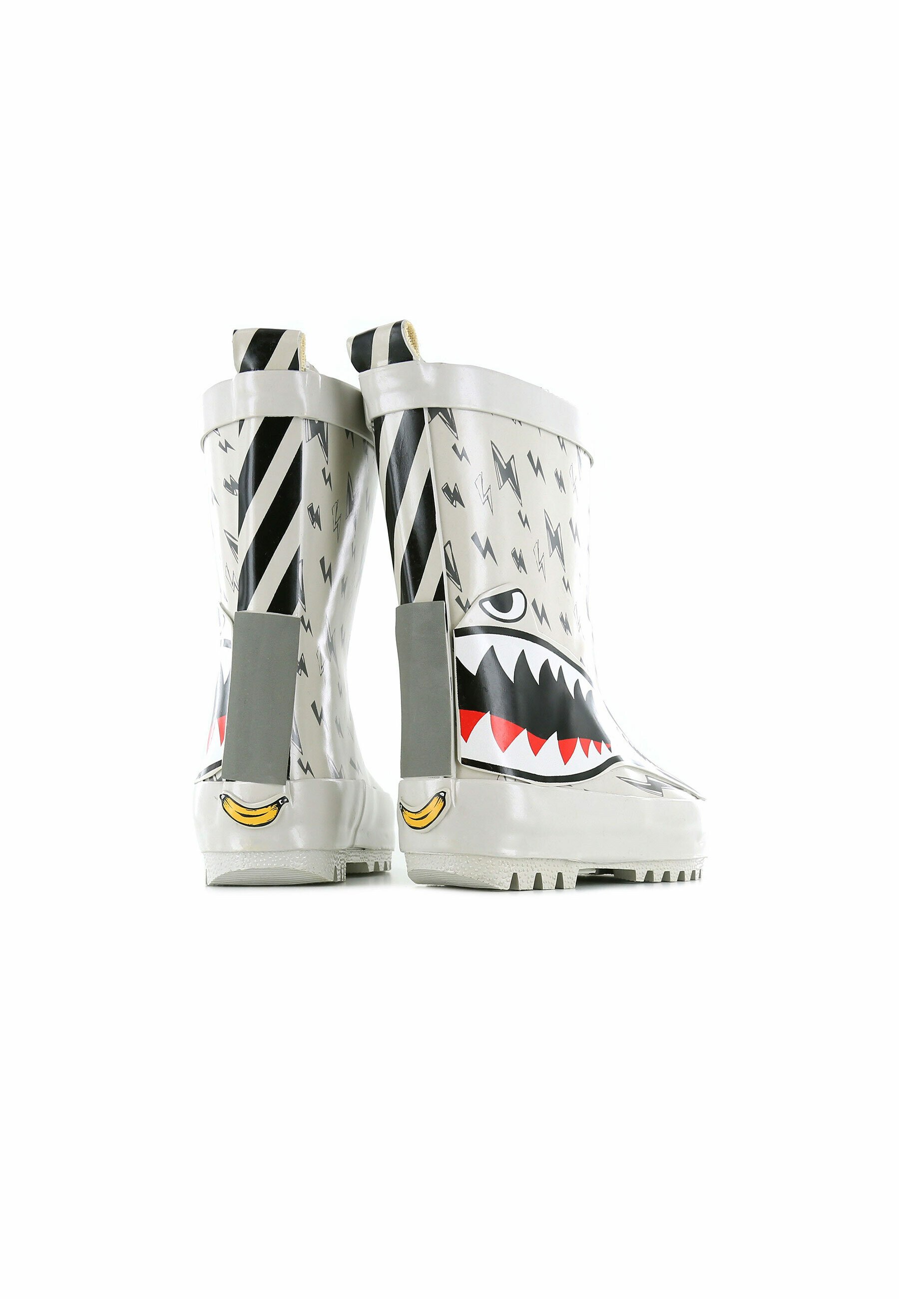 Shoesme GO BANANA'S - Regenlaarzen - grey/lichtgrijs - Zalando.nl