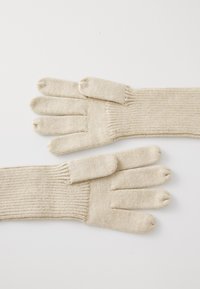 MSCH Copenhagen MSCHGALINE RACHELLE ICON GLOVES KEY - Kesztyűk - oatmeal melange