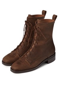 BALAGAN TZAVA BOOTS - Stivaletti stringati - waxed bronze