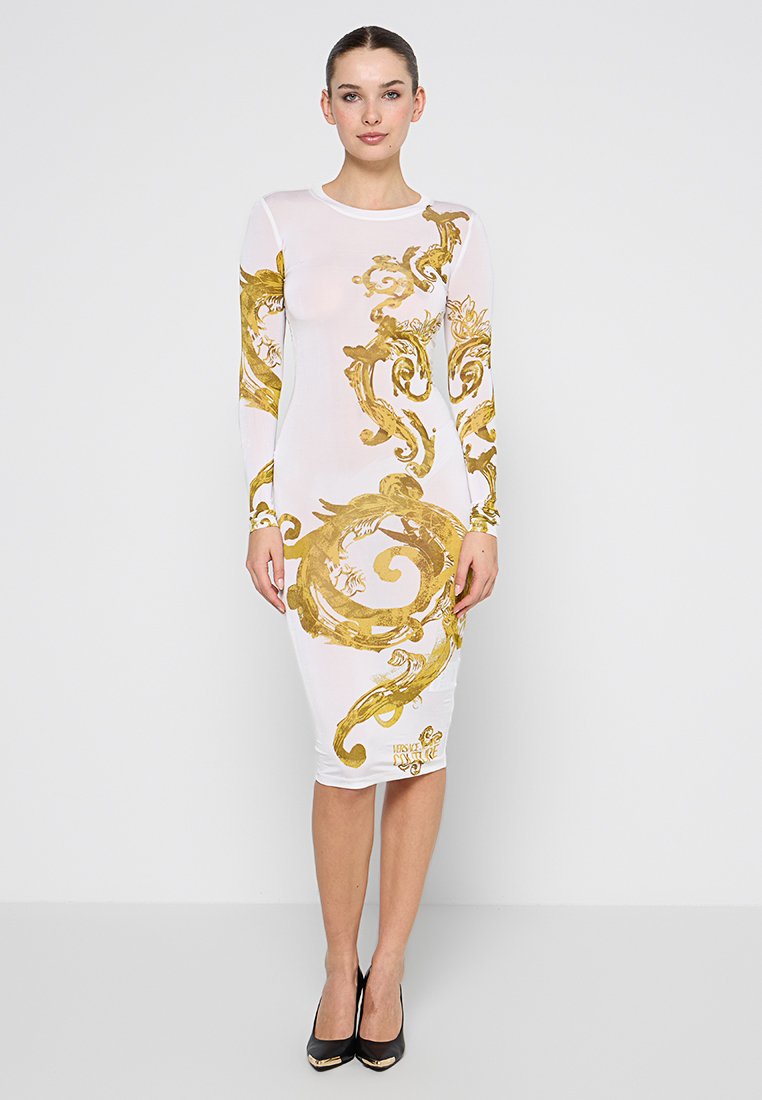 Versace Jeans Couture Etui-jurk wit