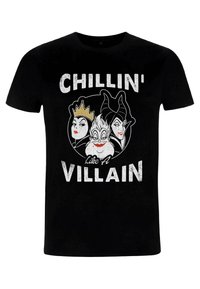 Disney DISNEY VILLAINS CHILLIN - T-shirt z nadrukiem