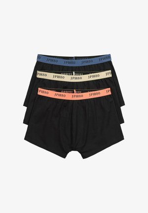 JP1880, 3 PACK - Kurze Boxershorts - black