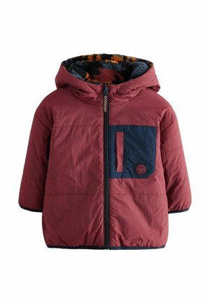 REGULAR FIT - REVERSIBLE BORG - Téli kabát - burgundy red
