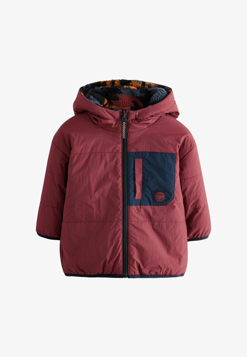 Next REGULAR FIT - REVERSIBLE BORG - Vinterfrakke - burgundy red