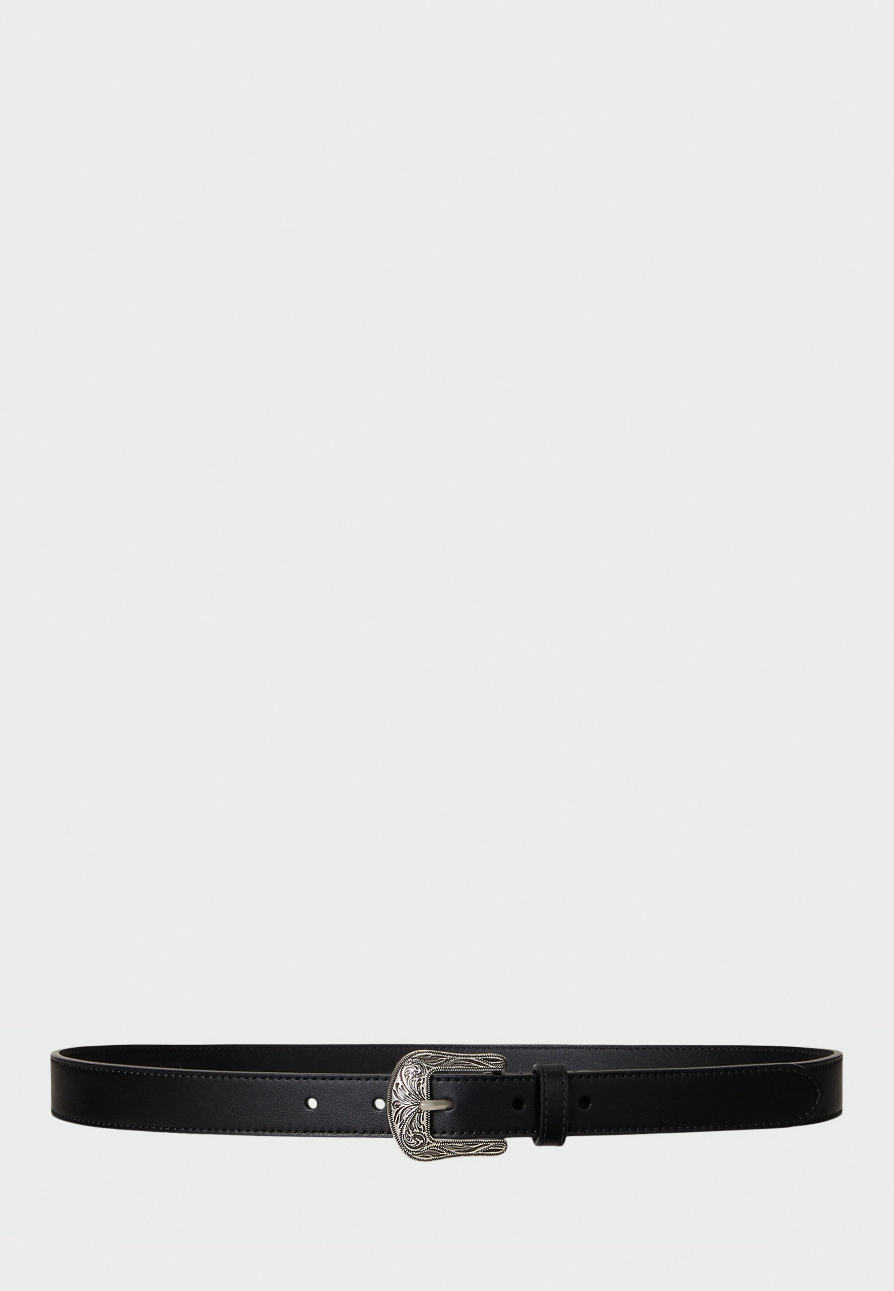 LAUREN RALPH LAUREN PEBBLED LEATHER SKINNY BELT 幅細ベルト Reversible Pebbled Leather Wide Belt