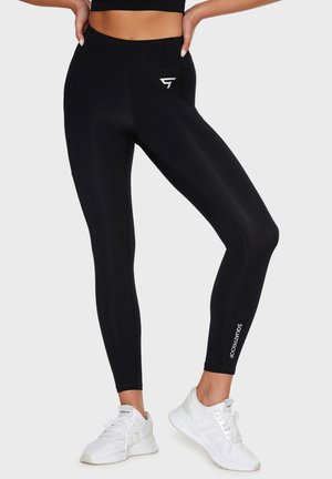 SENSES SIDE POCKET - Leggings - Trousers - black