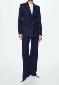 Mango Abrigo corto - royal blue