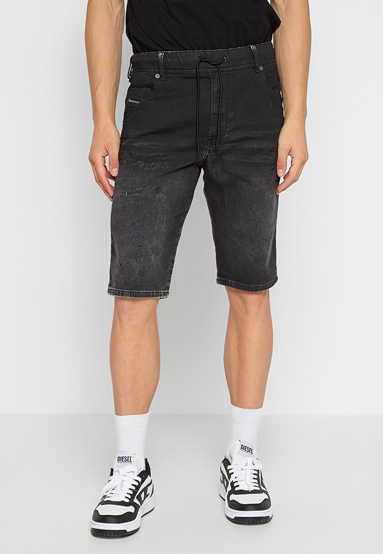 Diesel Jeansshort zwart