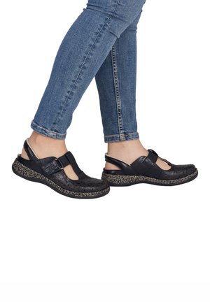 Rieker, RIEKER SLINGPUMPS 46397 - Slingback ballerina shoes - black