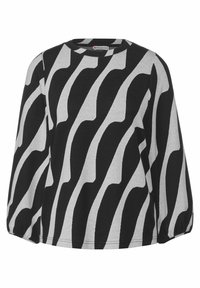 Street One MIT PRINT - Langarmshirt - schwarz