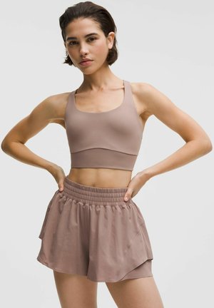 Športni modrček s srednjo podporo - ashen rose