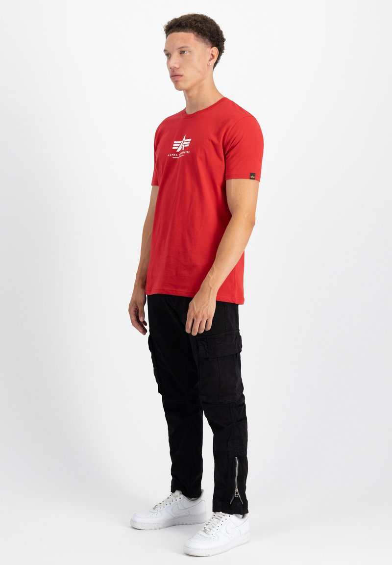 alpha industries T-shirt print rood