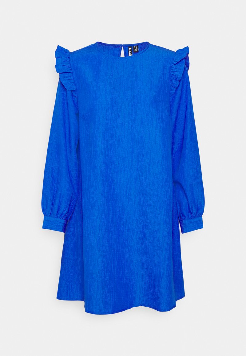 Pieces Petite Jurk koningsblauw