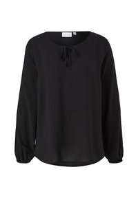 comma casual identity Bluse - schwarz