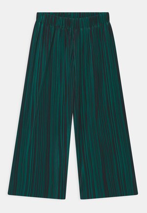 ALIECIA - Stoffhose - green/black