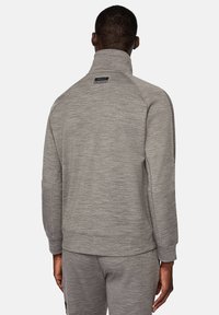 Boggi Milano TECH LIGHTWEIGHT - Felpa con zip - grey