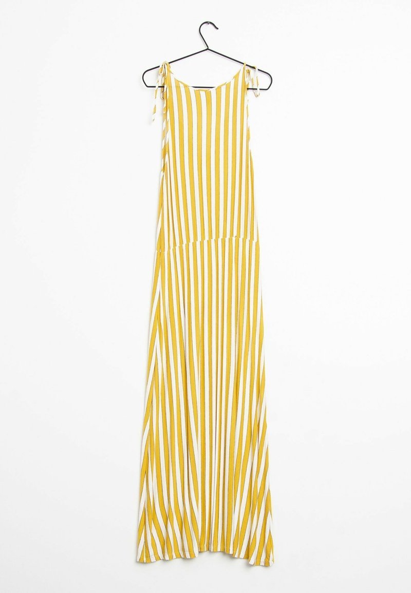 ICHI Maxi-jurk yellow/geel (Pre-owned)