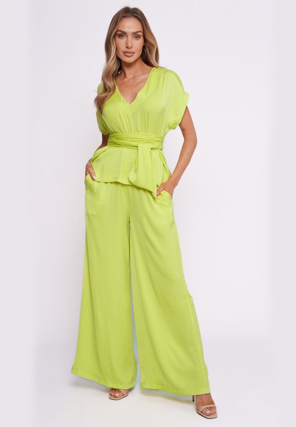 SET - Stoffhose - limonka