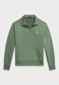 LOOPBACK FLEECE QUARTER-ZIP SWEATSHIRT - Sweatshirt - fatigue