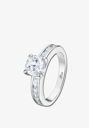 Lotus Silver Bague - silver-coloured