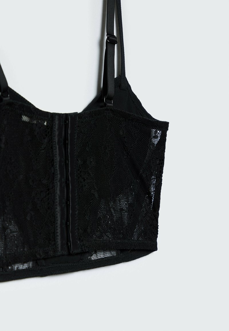 Damen BHs | Stradivarius Korsage black/schwarz - WY02412 Damen BHs | Stradivarius Korsage black/schwarz - WY02412